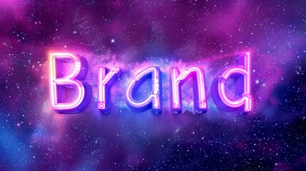Business Name symbol created in Vaporwave Art.