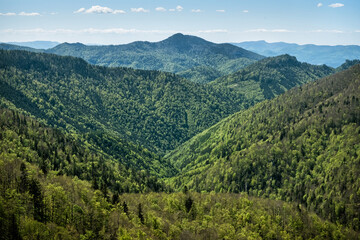 Naklejka premium Big Fatra mountains scenery, Slovakia