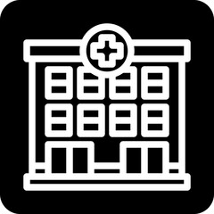 Obraz premium HOSPITAL,health clinic,urban,buildings,medical.svg