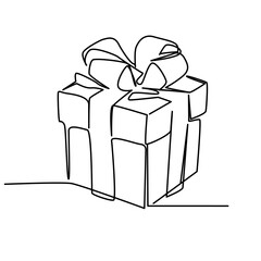 box drawn in a single line 