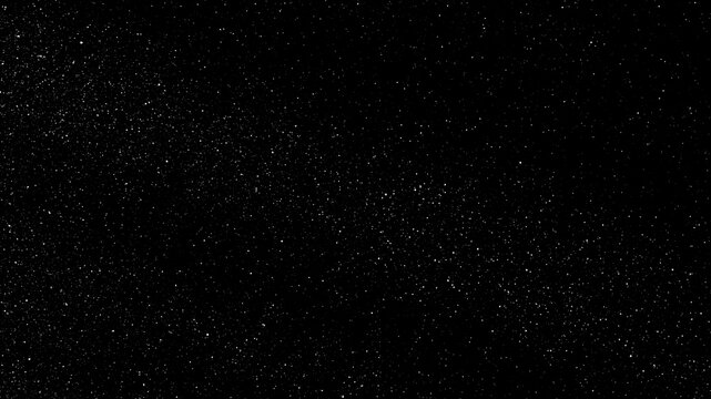 Starry night sky. Dark blue night sky with stars. Galaxy space background. New Year, Christmas and Celebration background concept.