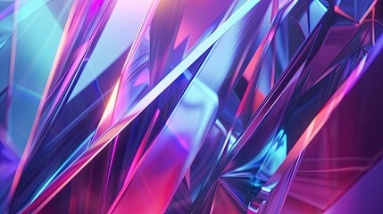 Futuristic holographic abstract background with futuristic elements