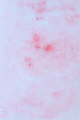 hand painted light red watercolour background with free space