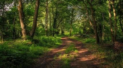 Obraz premium Photo captured close to the woodland