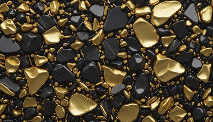 Luxurious Japanese black and gold cubic design background