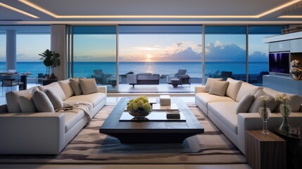 luxury hotel room with pool