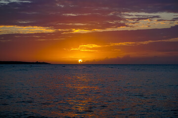 Sunsets in Jamaica are a stunning display of vibrant colors over serene beaches. From Negril's cliffs to Montego Bay's shores, enjoy breathtaking views, romantic settings.