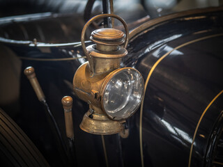 Retro and vintage old-timer car .