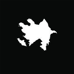 Azerbaijan map icon