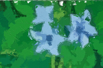 The beautiful scenery of oil paintings and various flowers, birds, chrysanthemums, wild boars, tigers, etc