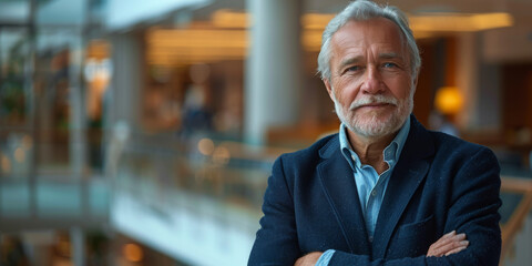 Fototapeta premium Respected Businessman Consultant