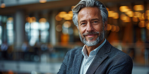 Fototapeta premium Experienced Businessman Consultant