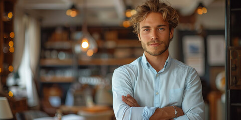 Obraz premium Young Businessman