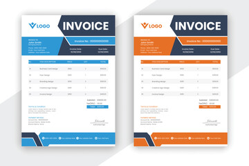 Professional Invoice Template,  bill, tax, subtotal, calculation, total, office, stationery, text, page, client, money, letterhead, company, Invoice layout vector design