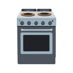 Obraz premium Kitchen electric stove. Kitchen gas stove