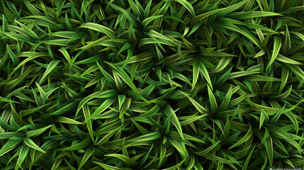 Fresh Green Grass Close-Up.