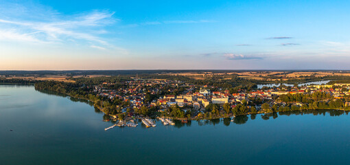 Panorama czaplinka w Polsce © sopthedrone