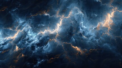 Obraz premium Abstract Cosmic Nebula with Swirling Gaseous Streams