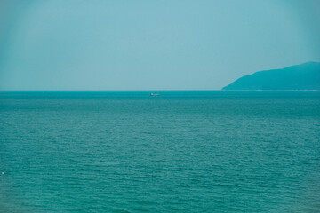 ocean view blue ocean and island 