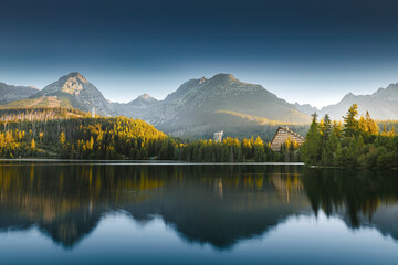 Szczyrbskie Jezioro, Strbske Pleso, High Tatras, Slovakia © Radosław Dybała