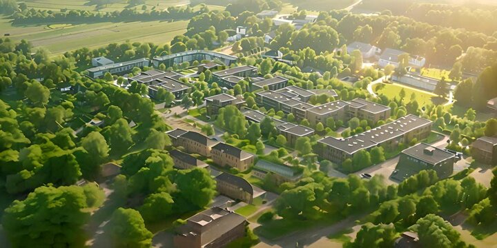Aerial view of Grohmann 4K Video