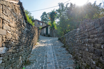 Village of Tsepelovo, Epirus, Greece