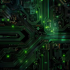 mysterious high-tech circuit board structure
