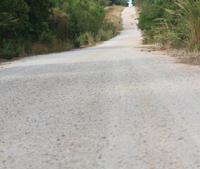 dirt road in the countryside.