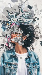 Graffiti, vibrant expression of urban culture, showcasing the creativity and artistic flair found in the colorful world of street art and spray paint masterpieces