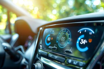 Dashboard infographic  car air conditioner airflow, temperature control, and various vent positions