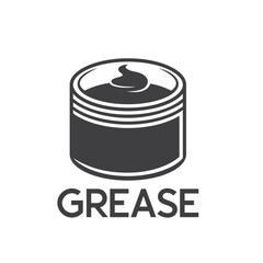 illustration of grease, grease is a lubricant with high viscosity.