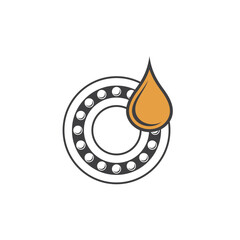 illustration of grease, grease is a lubricant with high viscosity.