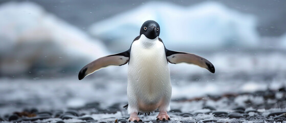 Adelie Penguin Close-ups on Coronation Island