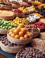 Fruits and bazaar