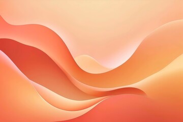 Obraz premium Abstract background smooth gradient variation from light peach to darker shade. 