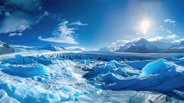 Rhone Glacier View on Ice