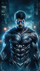 sketch of a superhero, superhero drawing, superhero or villain idea