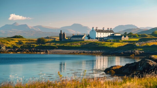 distillery islay island scotland