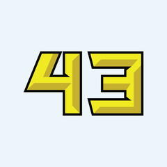Racing Number