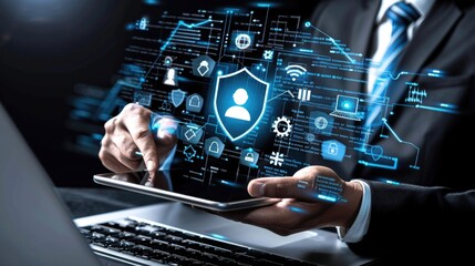 Securing Your Business in the Digital Age: Cybersecurity and Data Protection with Virtual Network Connection and Smart Solutions against Cyber Attacks