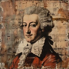 A creative soul, an inspiring immersion into the world of Wolfgang Amadeus Mozart music, where every note is filled with genius and passion, a great composer and musician.