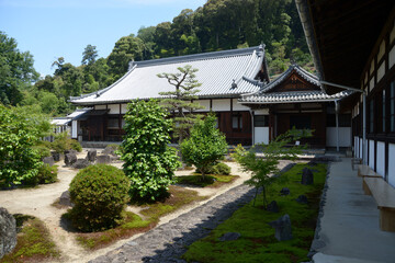 興聖寺　本堂と庭園　京都府宇治市