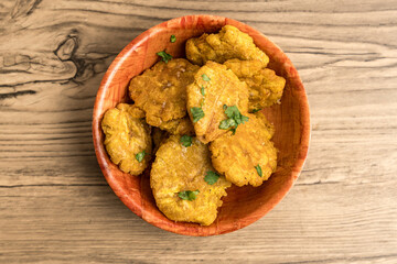 deep fried plantains in a bowl