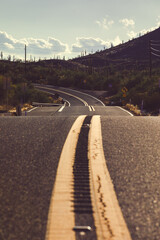 highway in the desert