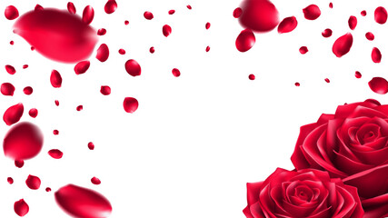 Happy Valentine's day love day Singapore and  summer valentine brazil background. Luxury flower design with rose flower texture illustration . Mesh Gradient was used