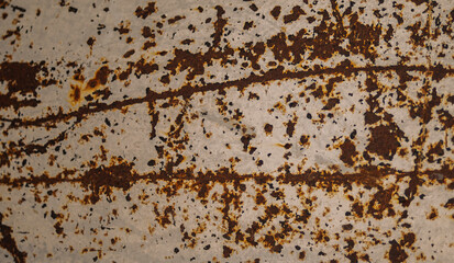 close up rusty metal background