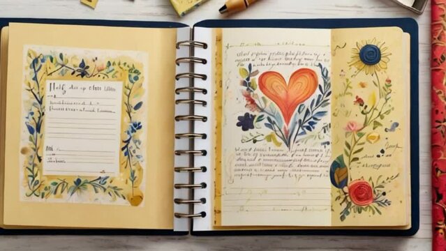 book and card for friendship day