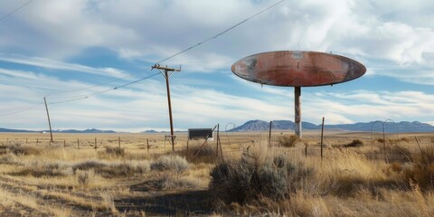 World UFO Day, Roswell UFO Site Adventure, Mystery, Exploration,, HD wallpapers, backgrounds, generated by AI. Mysterious Exploration of Roswell UFO Site on World UFO Day
