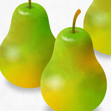 Luscious Fruits, Pear
