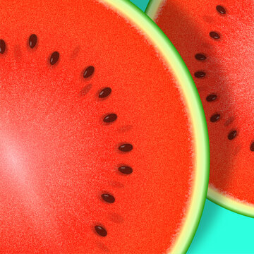 Luscious Fruits, Watermelon